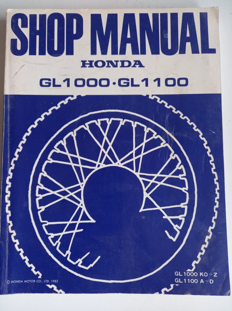 Shop Manual Honda GL 1000 / GL 1100 (408 Seiten, englisch)