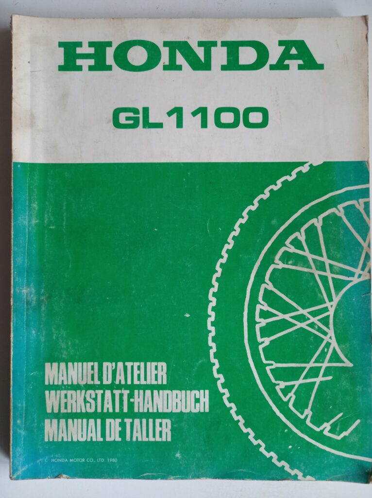Werkstatthandbuch Honda GL 1100 (209 Seiten, französisch, deutsch, spanisch)
