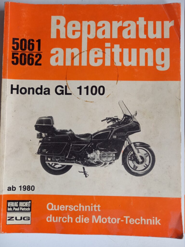 Reparaturanleitung Honda GL 1100 ab 1980, 5061/5062 (147 Seiten, deutsch)